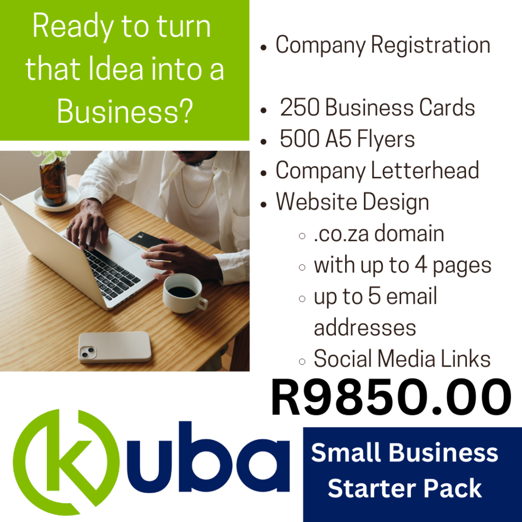 No.1 Small Business Starter Kit in South Africa